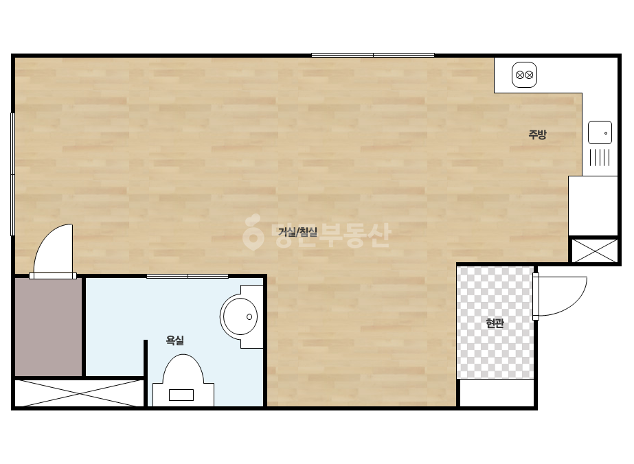 확장 평면도