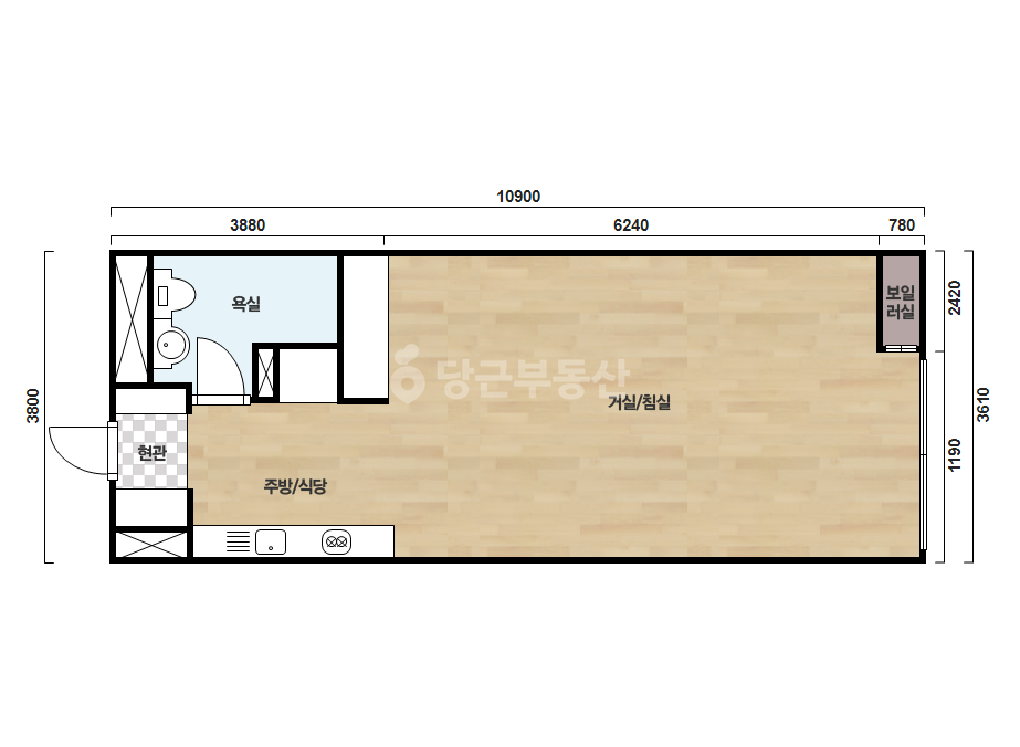 확장 평면도