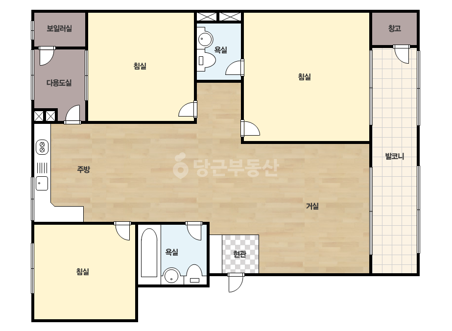 기본 평면도