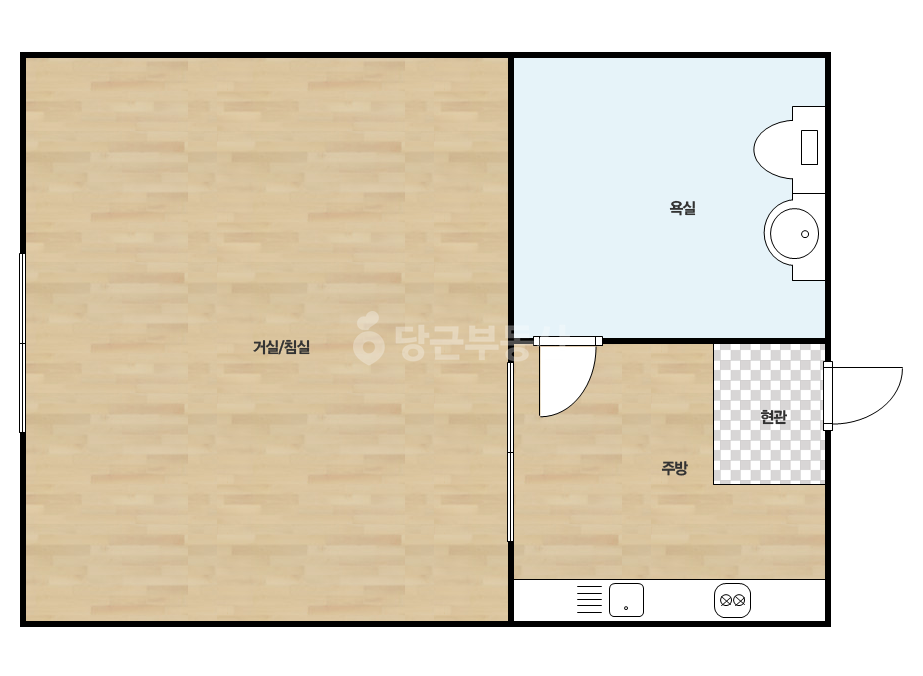 확장 평면도