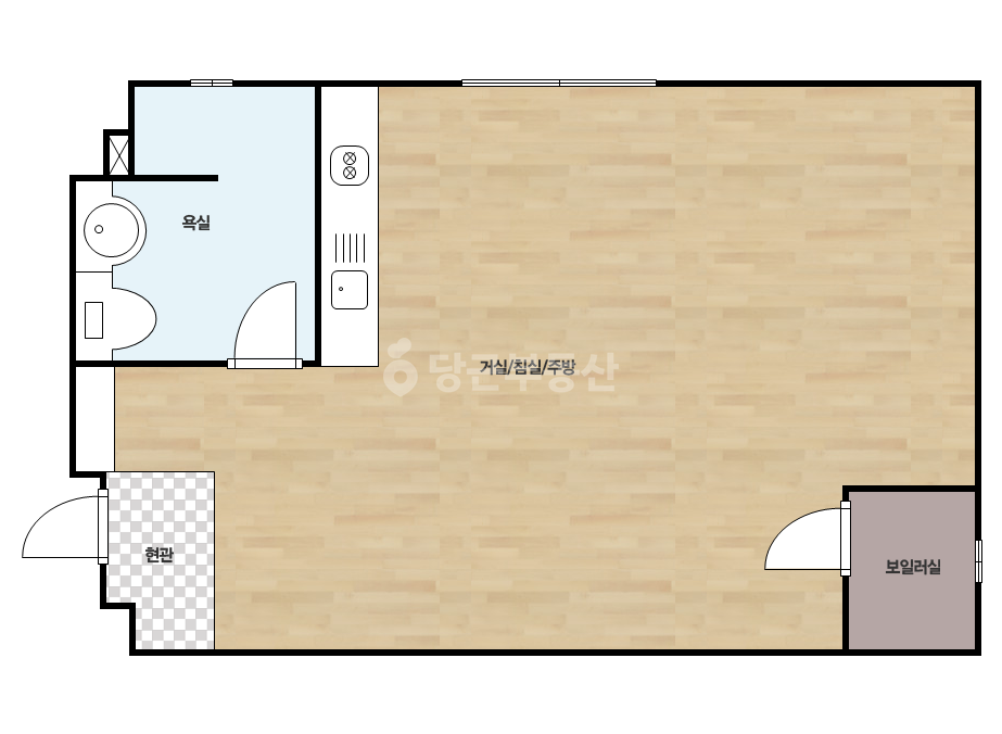 확장 평면도