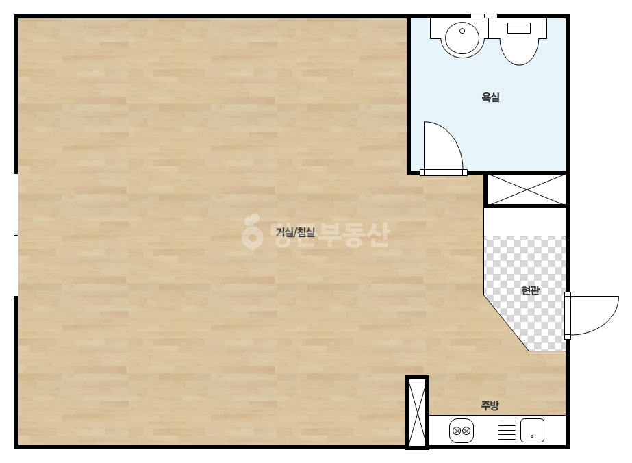 확장 평면도