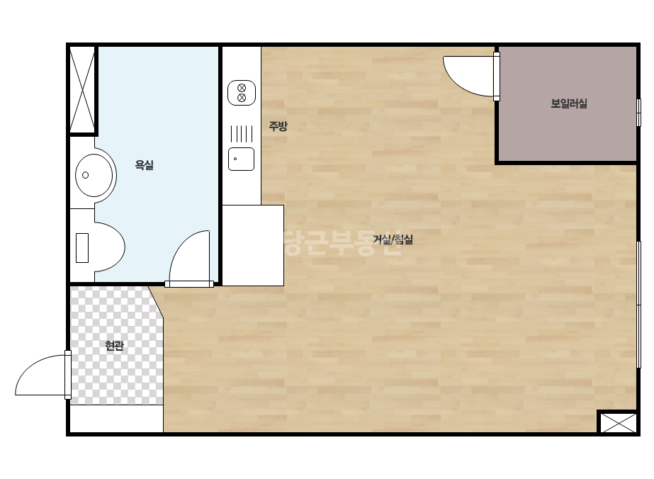 확장 평면도