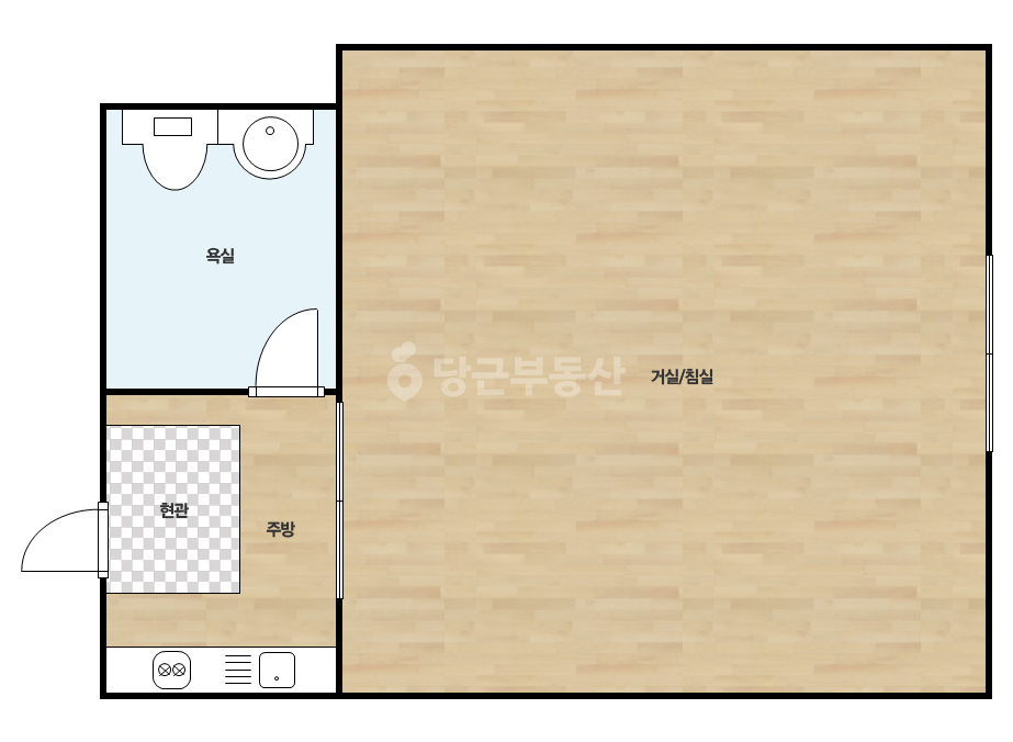 확장 평면도