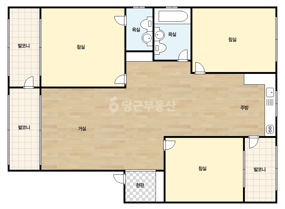기본 평면도