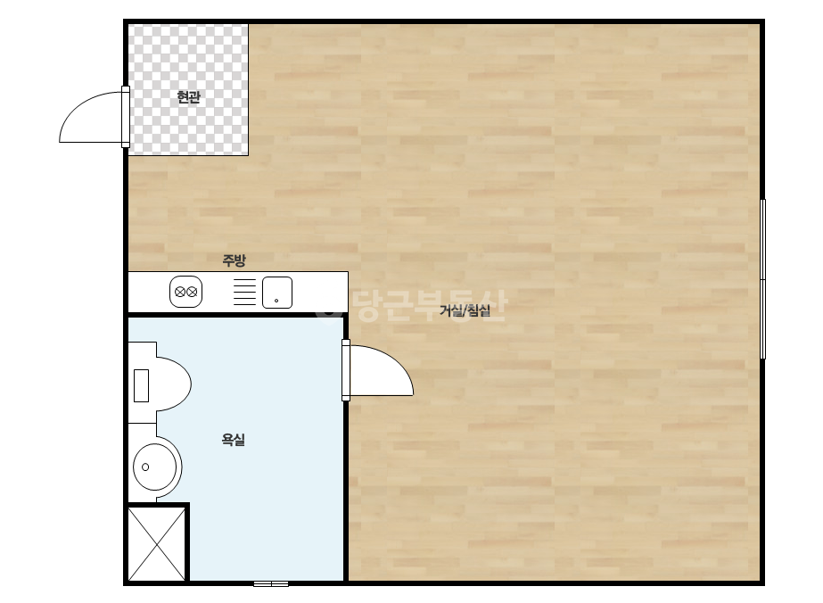 확장 평면도