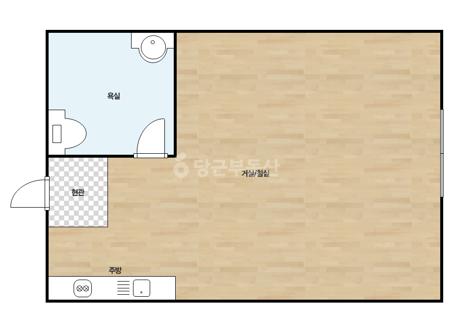 확장 평면도