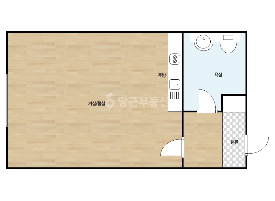 확장 평면도
