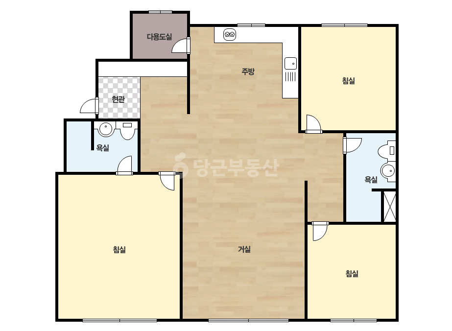 확장 평면도