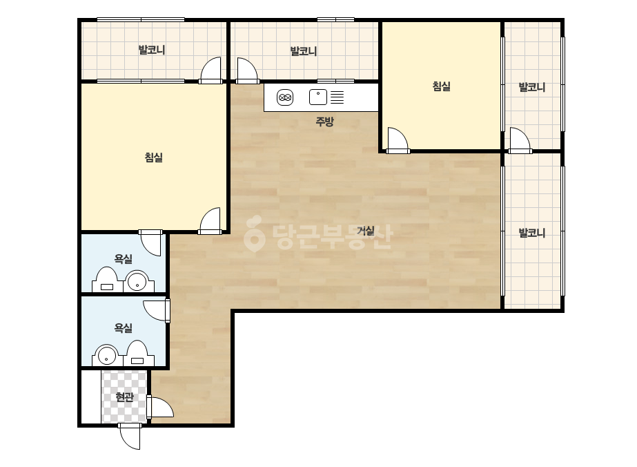 기본 평면도