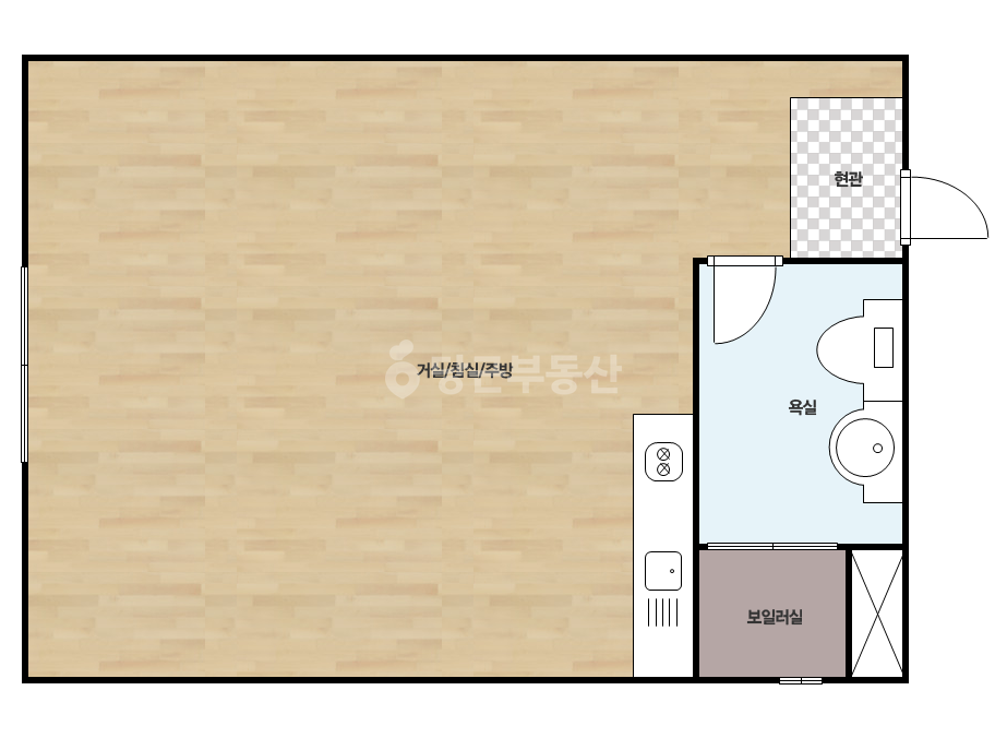 확장 평면도