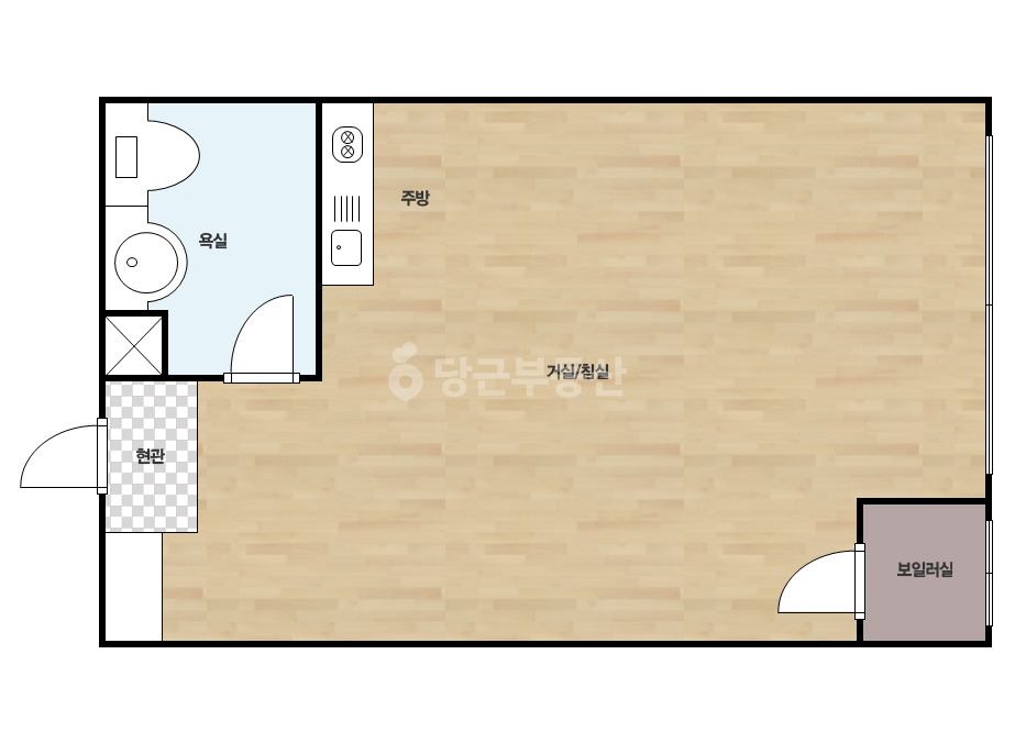 확장 평면도