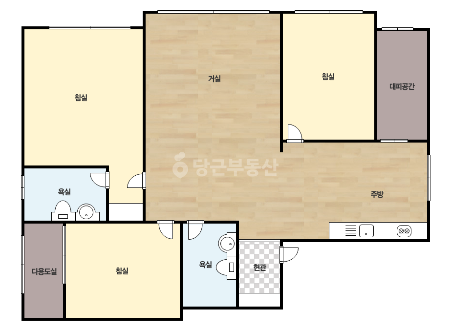 확장 평면도