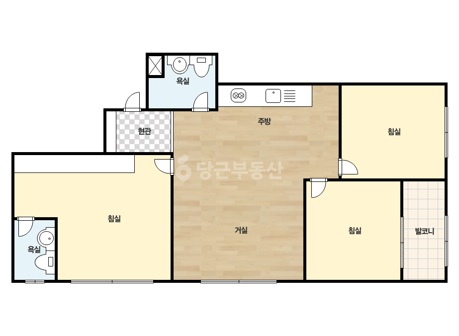 확장 평면도