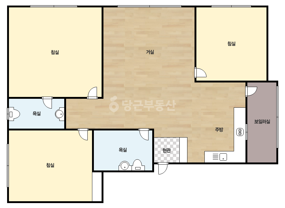 확장 평면도