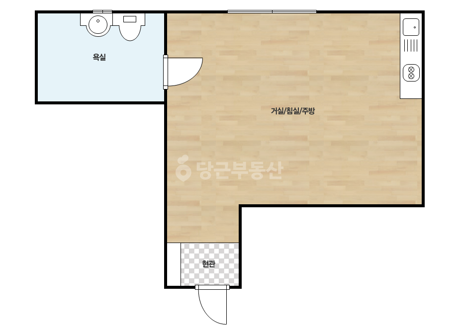 확장 평면도