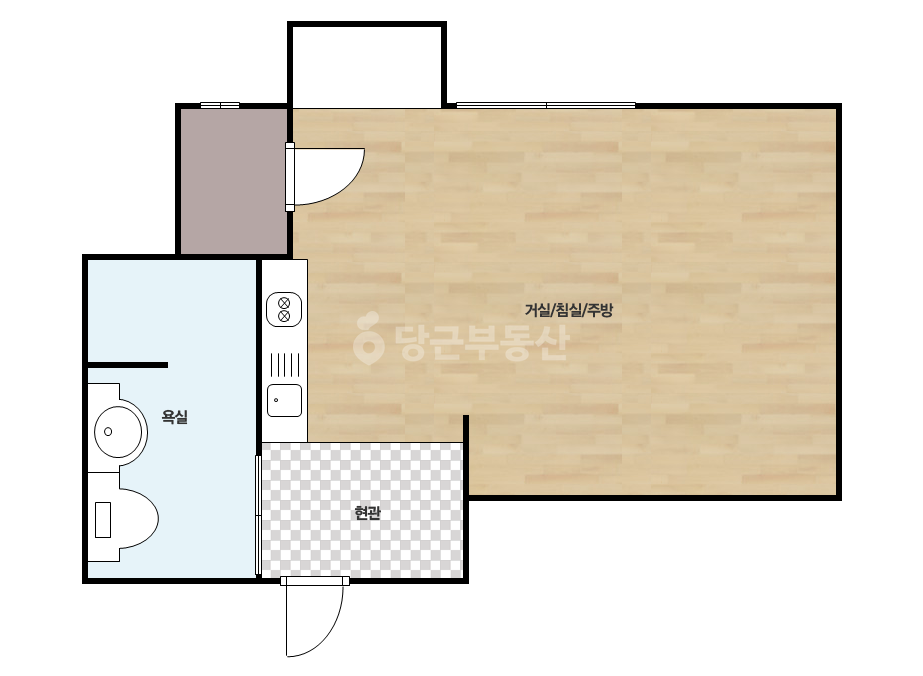 확장 평면도