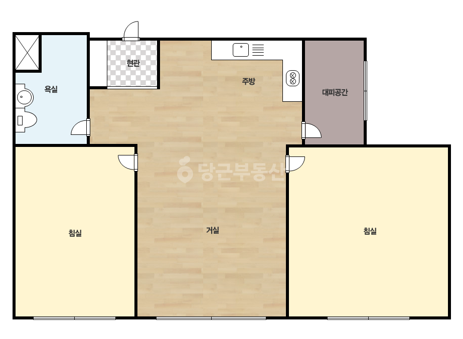 확장 평면도