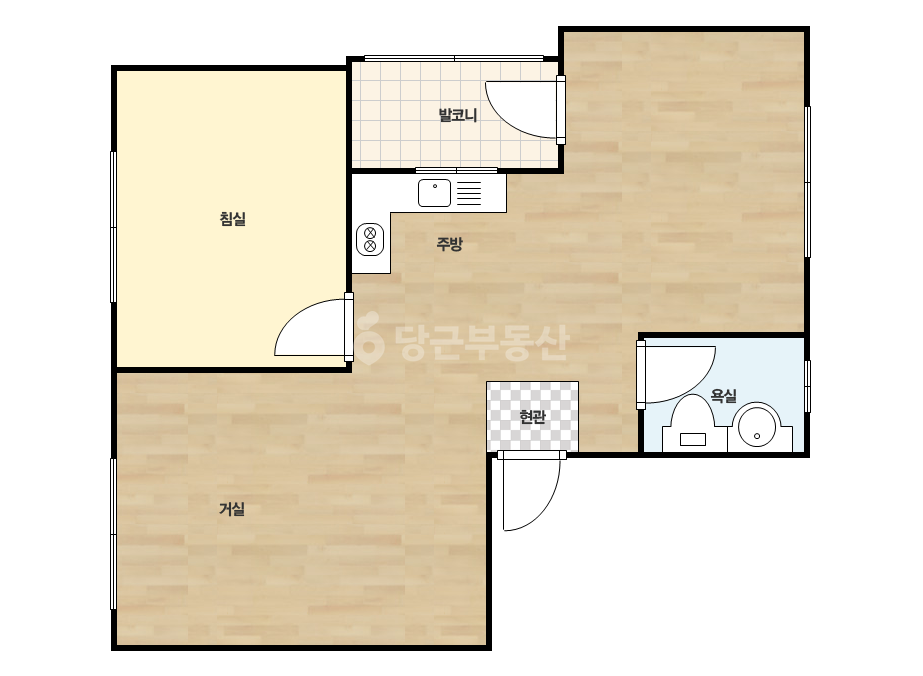 확장 평면도