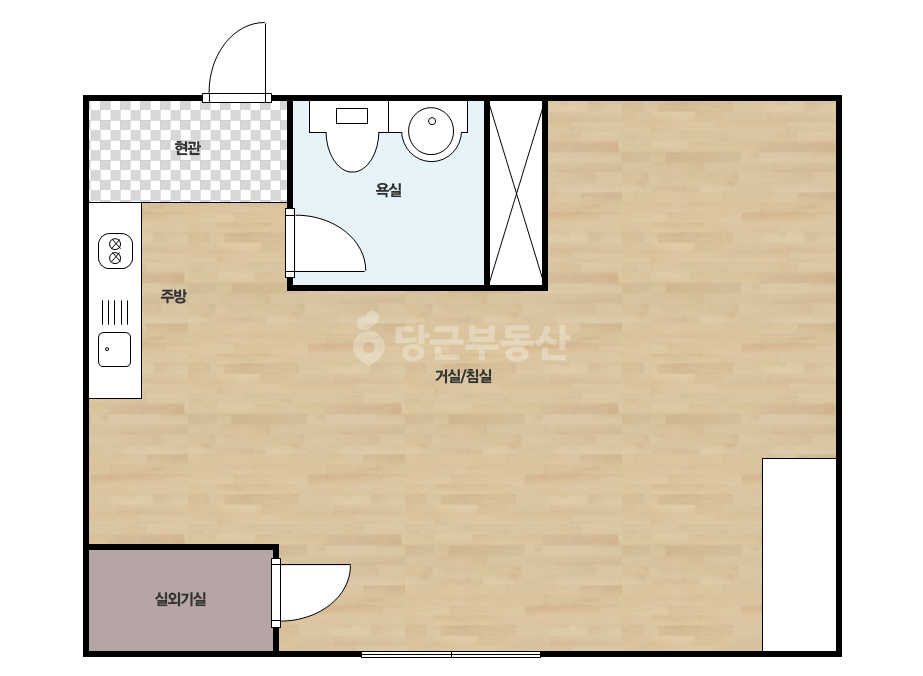 확장 평면도