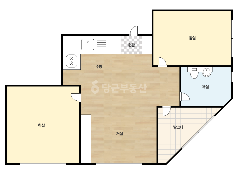 확장 평면도