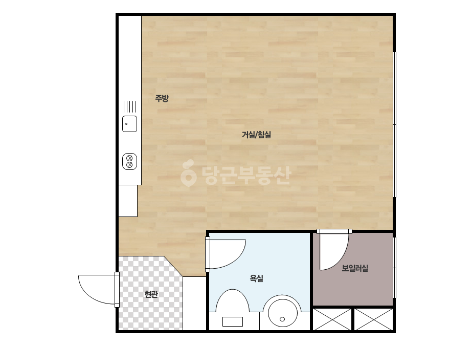 확장 평면도