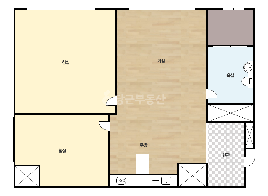 확장 평면도