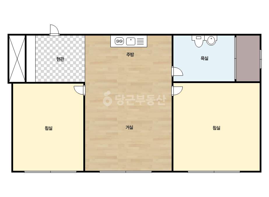 확장 평면도