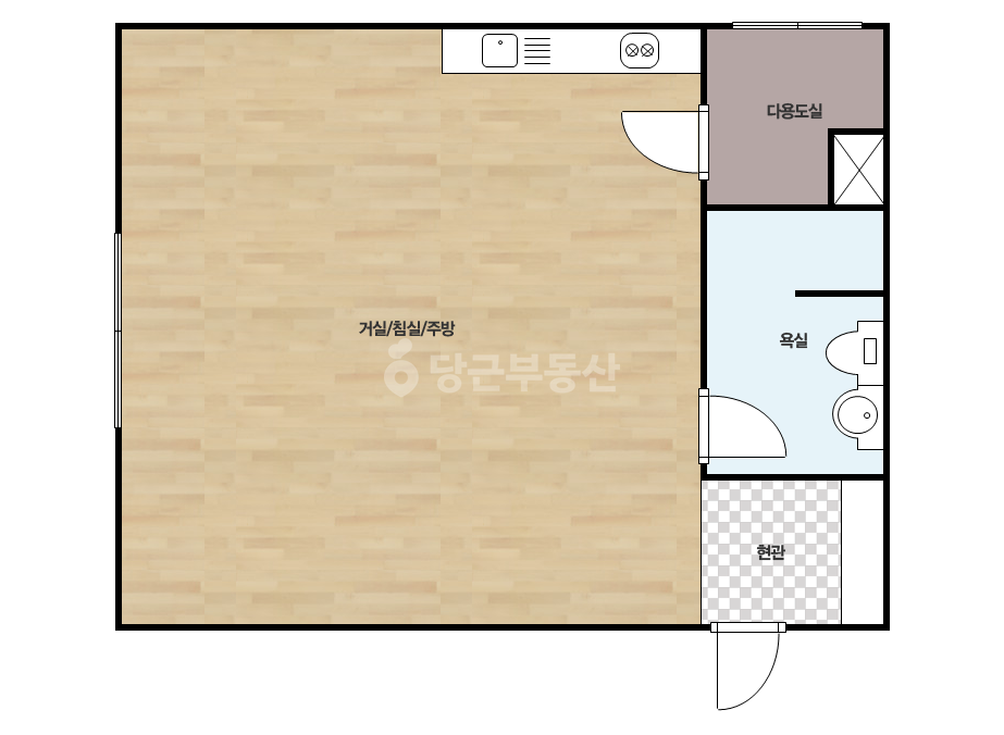 확장 평면도