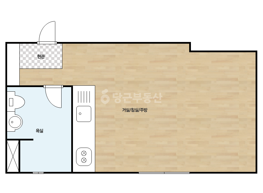 확장 평면도
