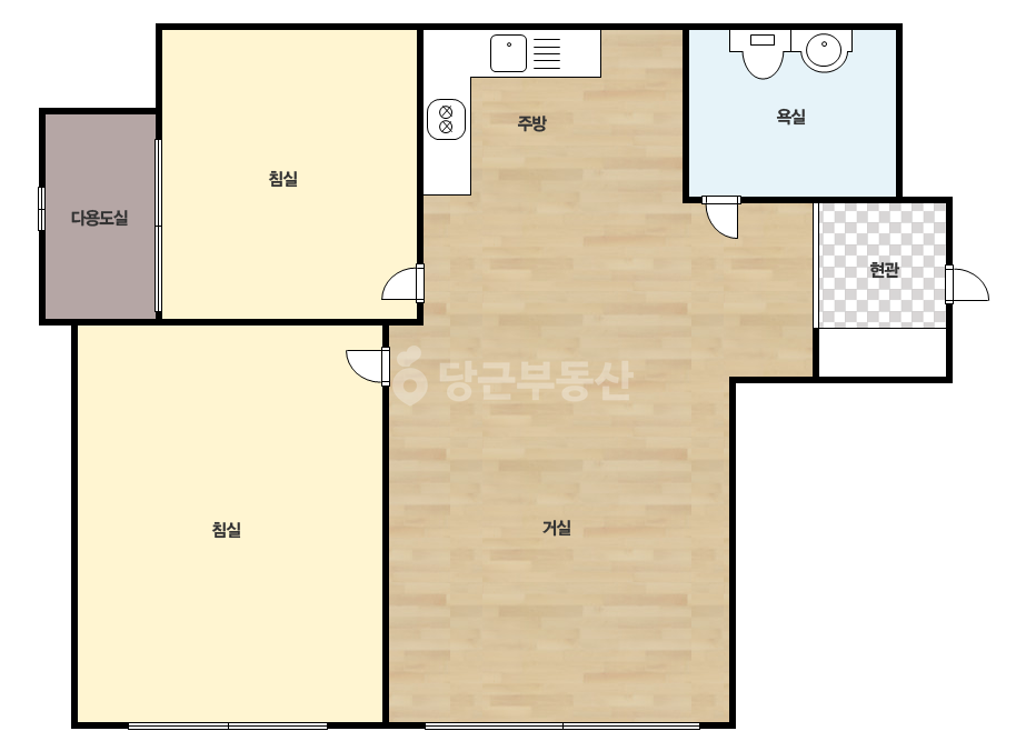 확장 평면도