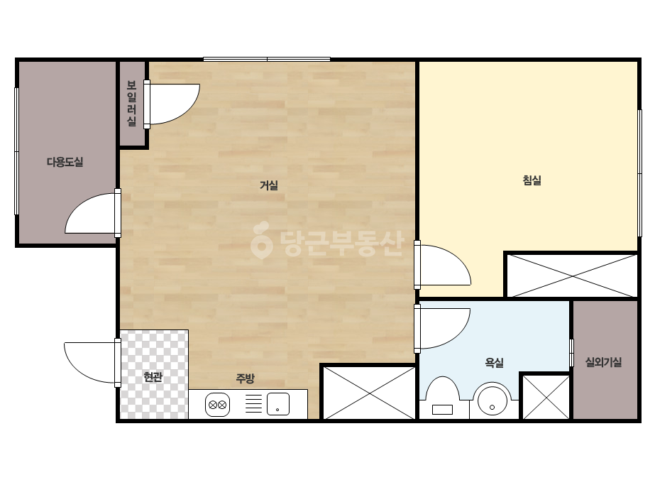 확장 평면도