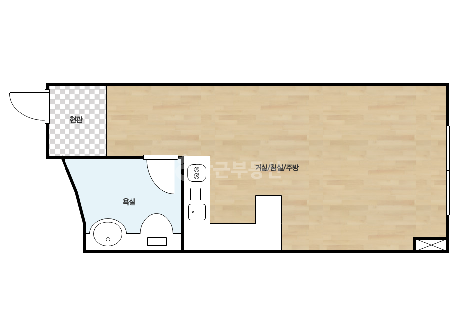 확장 평면도