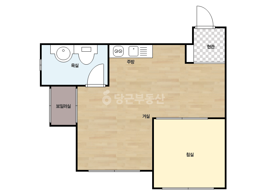 확장 평면도