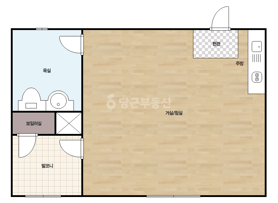확장 평면도