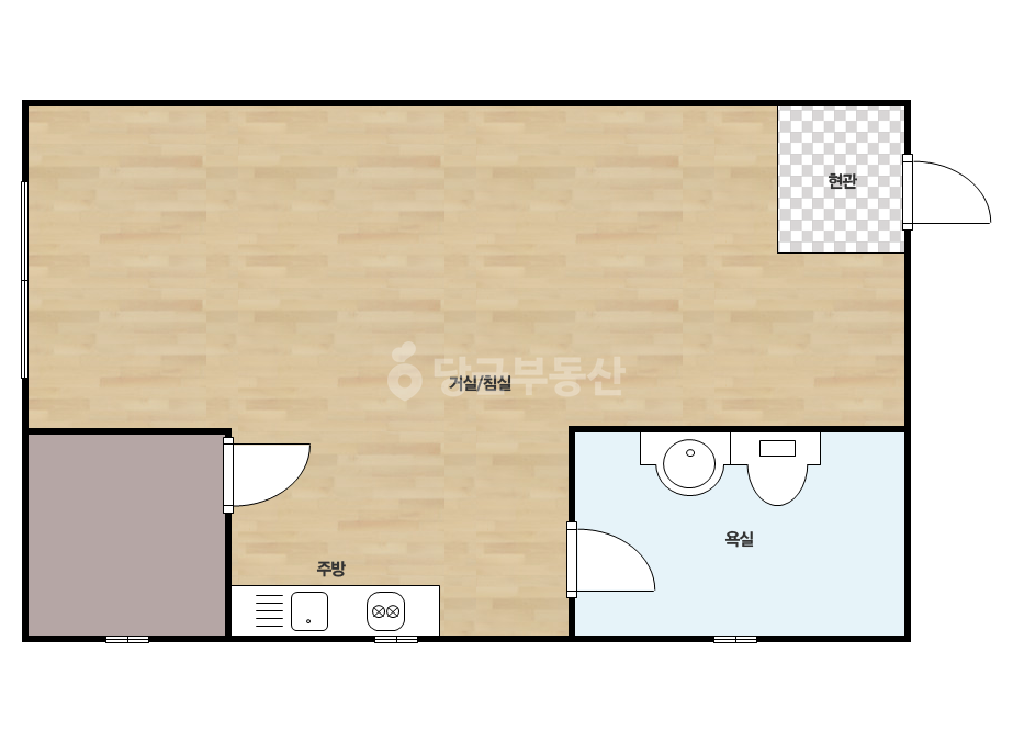 확장 평면도