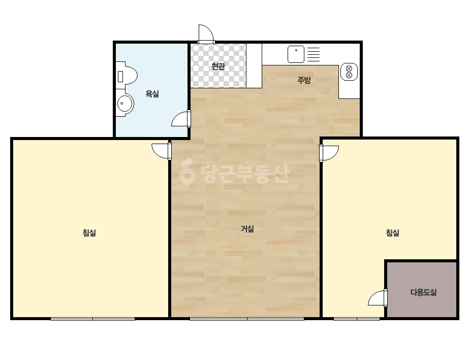 확장 평면도