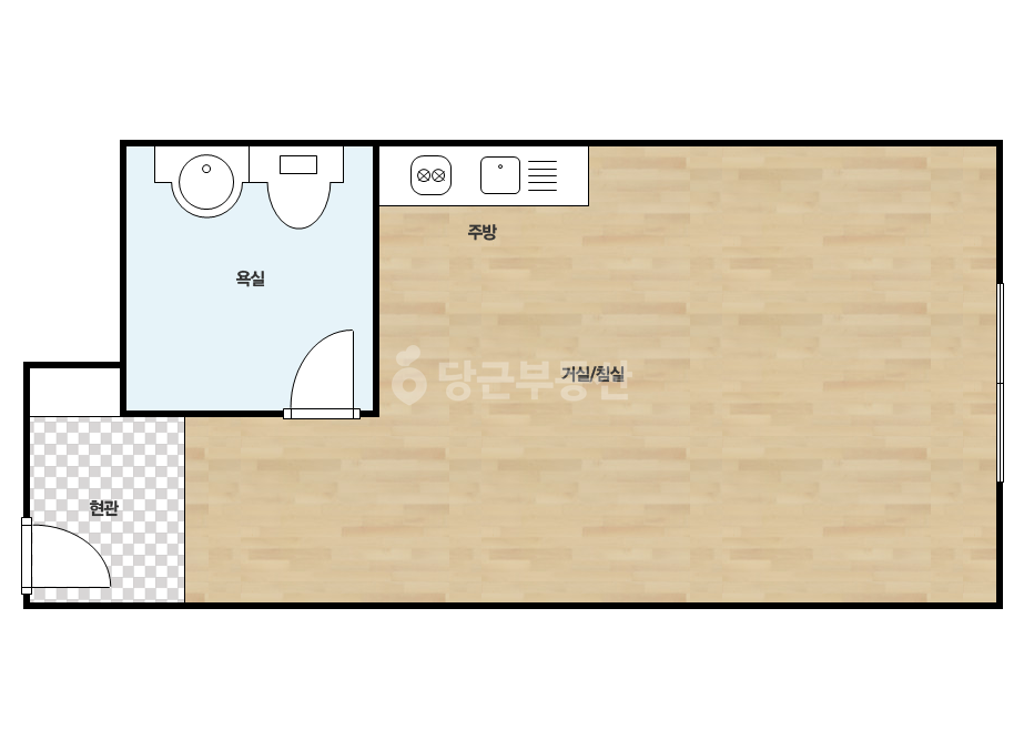 확장 평면도