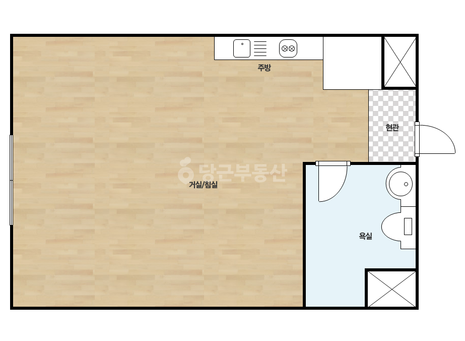 확장 평면도