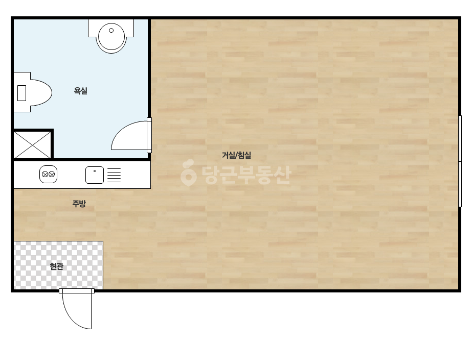 확장 평면도