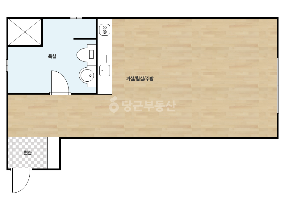 확장 평면도