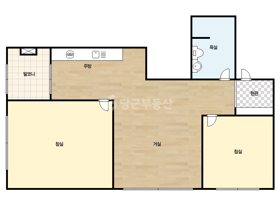 확장 평면도