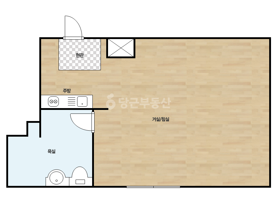 확장 평면도