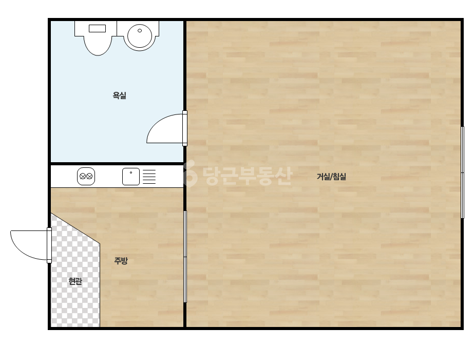 확장 평면도