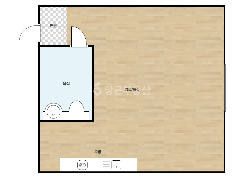 확장 평면도