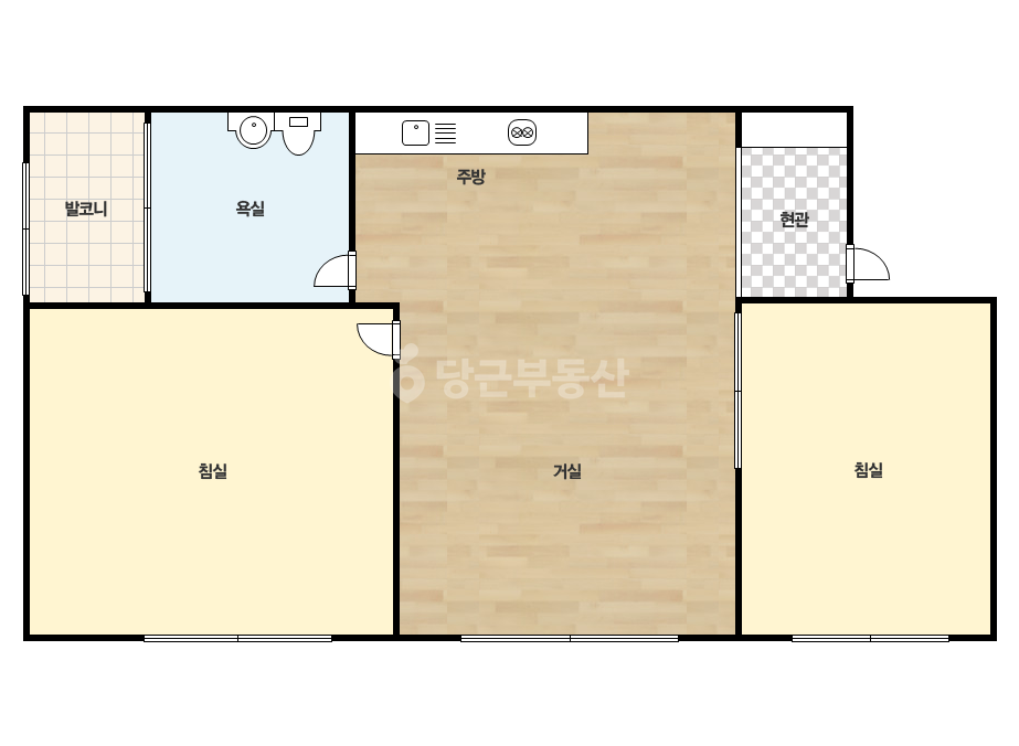 확장 평면도
