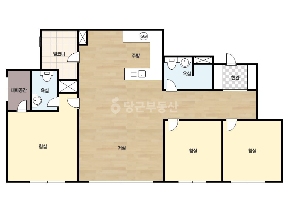 확장 평면도