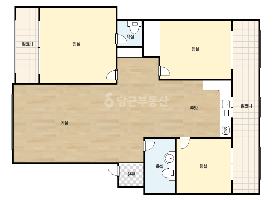 기본 평면도