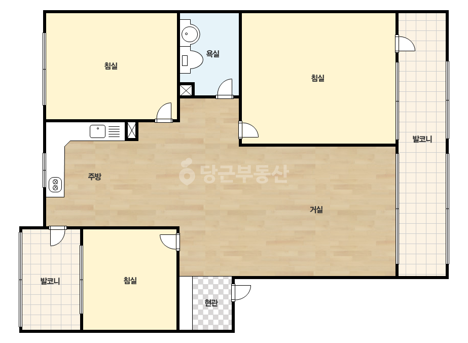 기본 평면도