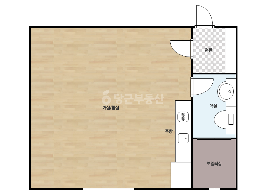 확장 평면도